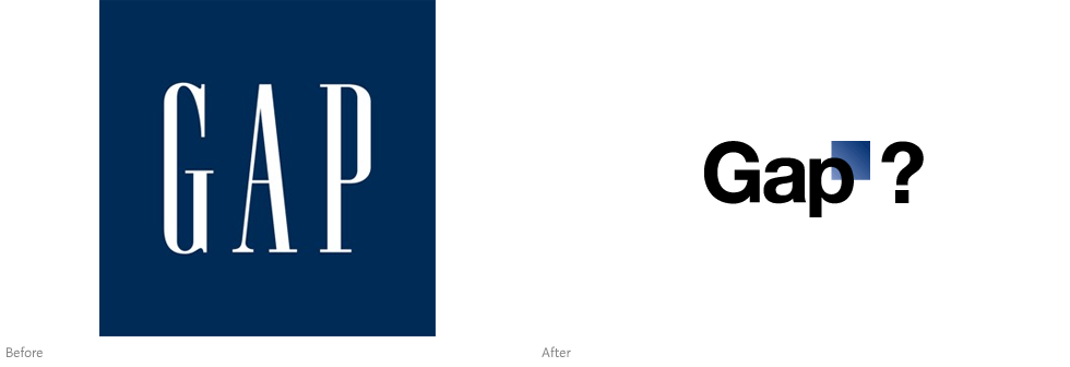 Gap scraps logo redesign after protests on Facebook and Twitter