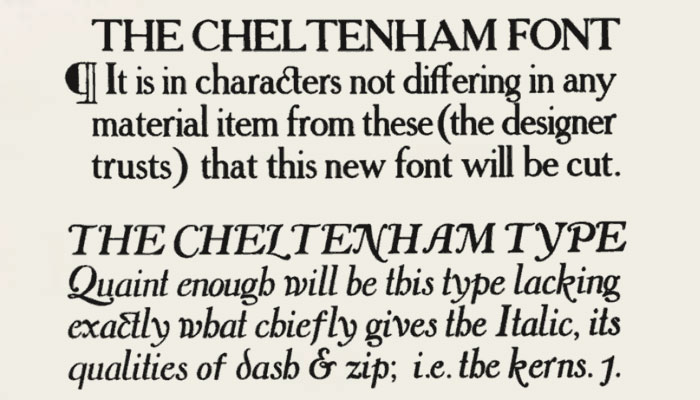 Bertram Goodhue’s Cheltenham drawings