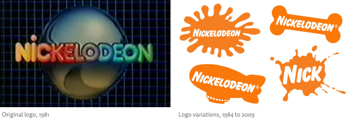 first nickelodeon logo