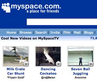 MySpace.com, before