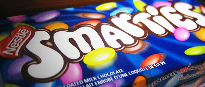 smarties rockets