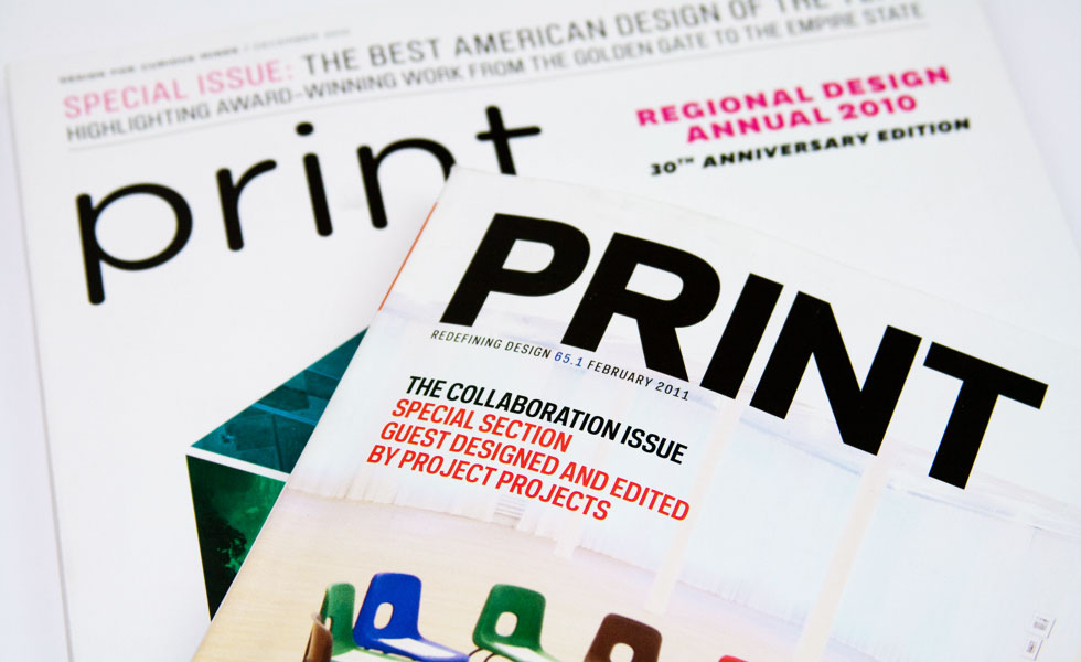 Print magazine on sale