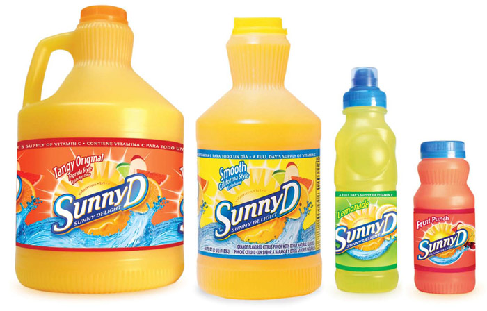 Sunny D in North America