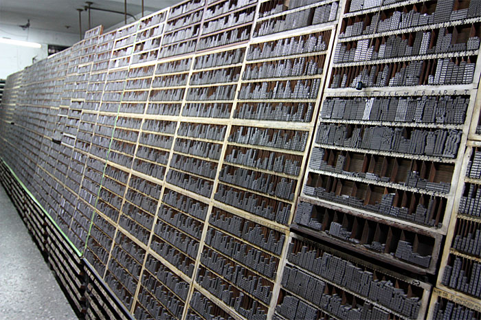 metal movable type