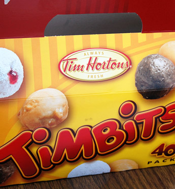 tim horton coffee box