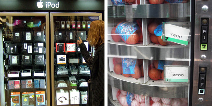 cool vending machines designs